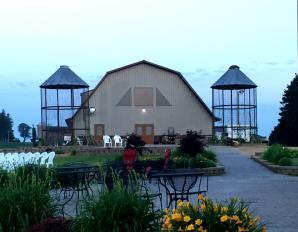 Barn at Twilight, Pedretti's Party Barn, Viroqua