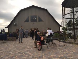 Patio - Outdoor Reception Area - Pedretti's Party Barn, Viroqua