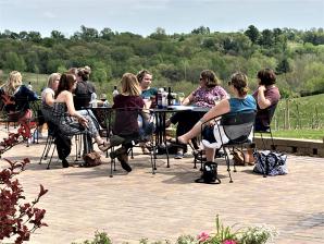 women on the patio_5117 