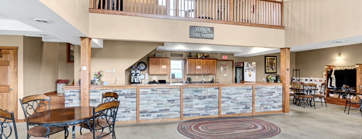 Vineyard View Wine Tasting Room
