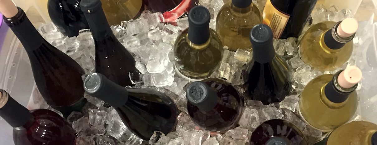 Wine on ice